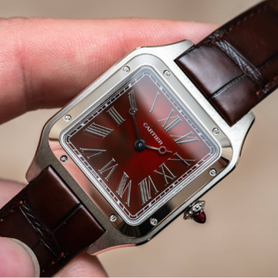 Counterfeit Cartier Santos-Dumont Rewind Watch