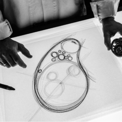 Replica Hublot Arsham Droplet Pocket Watch And Desk Clock