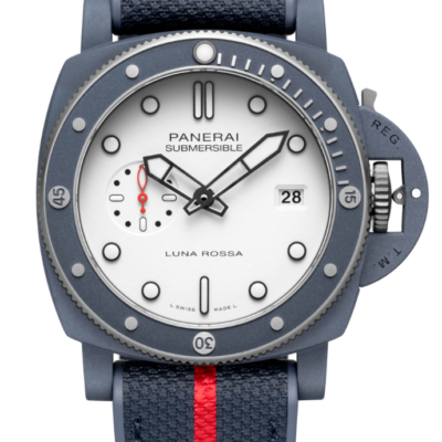 Counterfeit Panerai Submersible QuarantaQuattro Luna Rossa Ti-Ceramitech PAM01466 And PAM01543 Watches