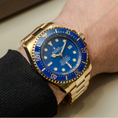 The Very Big, Very Silly, Very Gold Rolex Counterfeit Deepsea 136668LB Watch